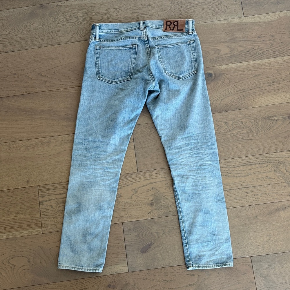 Ralph Lauren Double RL Slim Selvedge Denim Jeans in 30x30